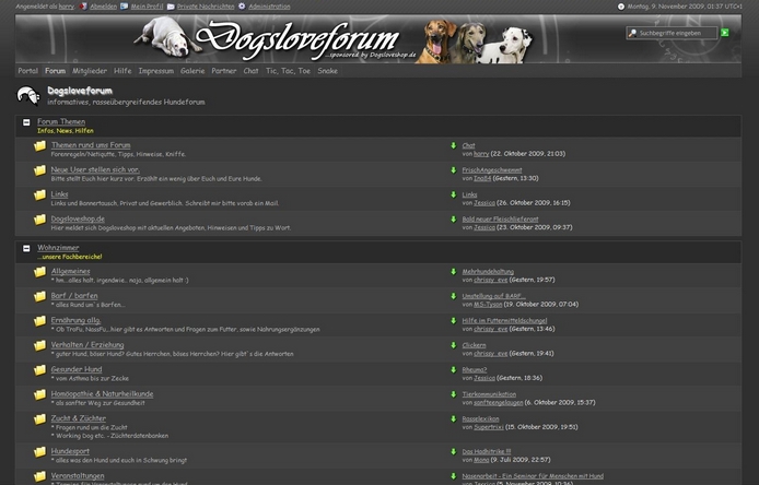 Unser Hundeforum, rasse�bergreifend